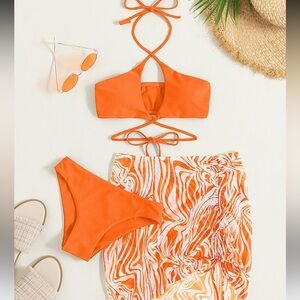 Vibrant Orange Bikini